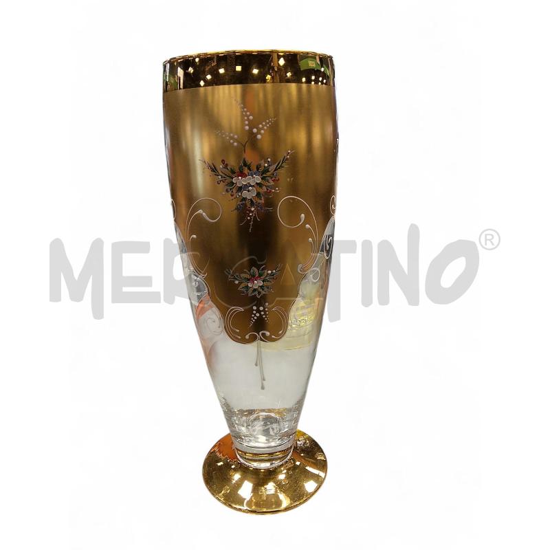 VASO MURANO TRE FUOCHI | Mercatino dell'Usato Roma tiburtina 1