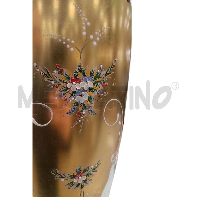 VASO MURANO TRE FUOCHI | Mercatino dell'Usato Roma tiburtina 3