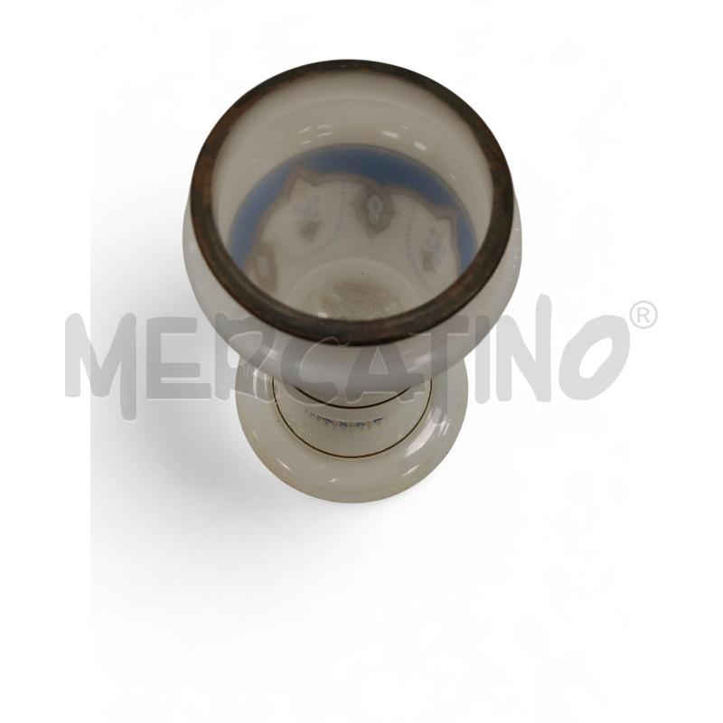 VASO OPALINE DIPINTO A MANO | Mercatino dell'Usato Roma tiburtina 2