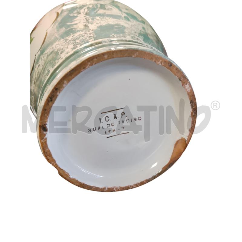 VASO  ANFORA GUALDO TADINO VERD | Mercatino dell'Usato Roma tiburtina 4