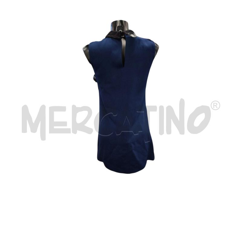 VESTITO DONNA BLU COLLETTO NER MIU MIU | Mercatino dell'Usato Roma tiburtina 2