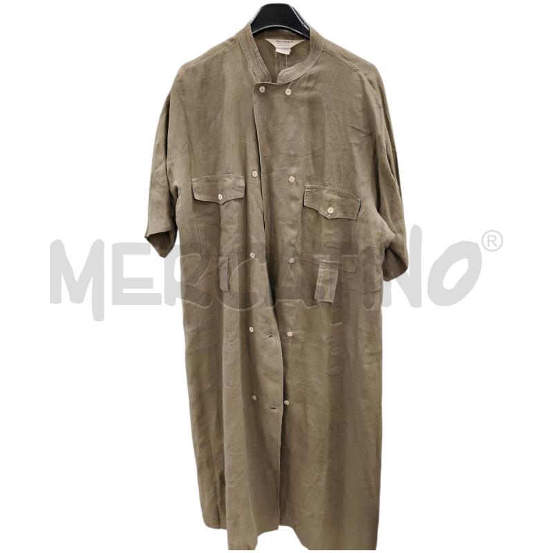 VESTITO DONNA MAXMARA VERDE PURO LINO | Mercatino dell'Usato Roma tiburtina 1