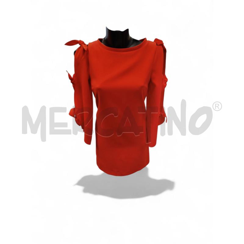 VESTITO DONNA PINKO ROSSO FIOCCHI | Mercatino dell'Usato Roma tiburtina 1