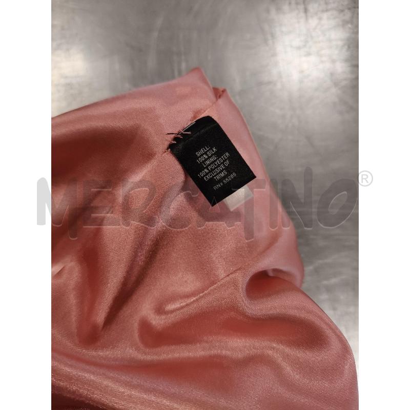 VESTITO DONNA ROSA FIORI EXPRESS SETA | Mercatino dell'Usato Roma tiburtina 3