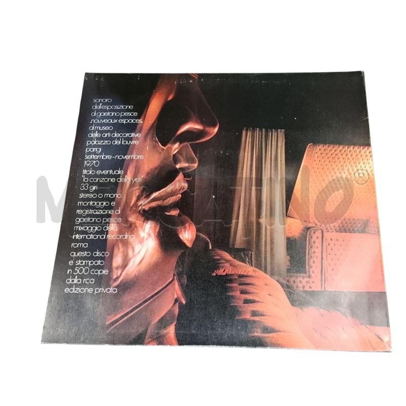 VINILE GAETANO PESCE LA CANZONE DELLO YETI | Mercatino dell'Usato Roma tiburtina 2