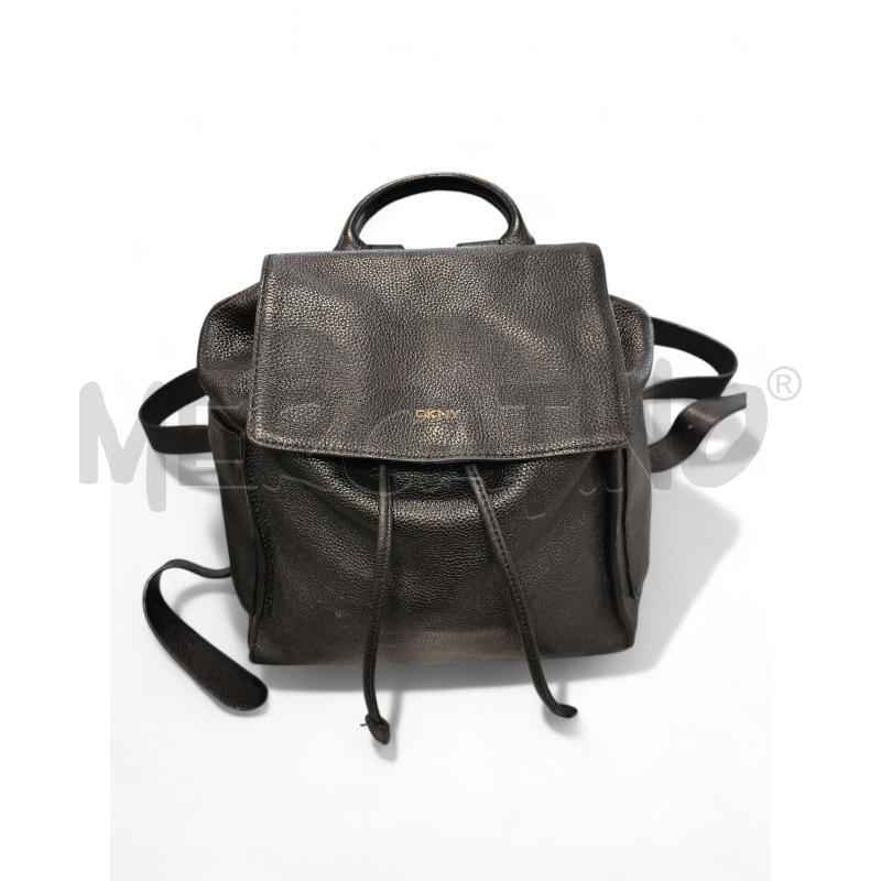 ZAINO DONNA PELLE NER DKNY  | Mercatino dell'Usato Roma tiburtina 1