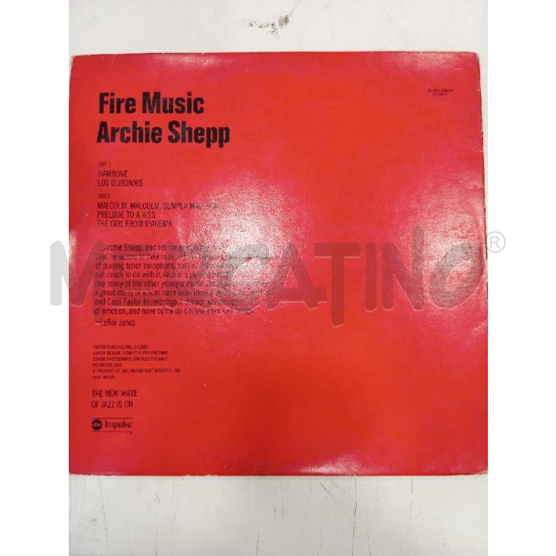 33 ARCHIE SHEPP FIRE MUSIC | Mercatino dell'Usato Roma viale tirreno 2