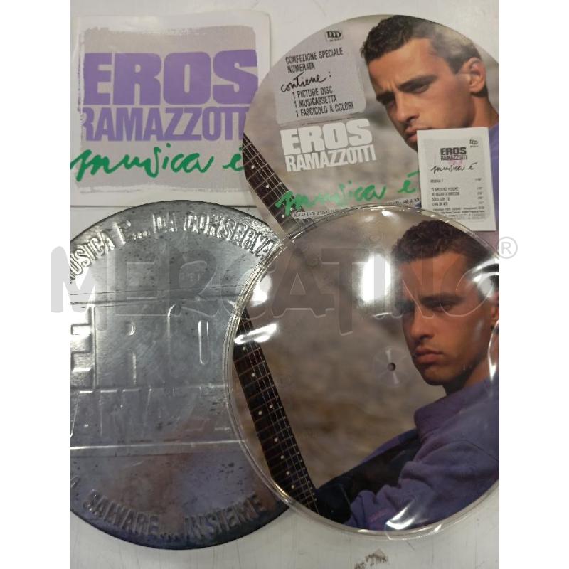33 RAMAZZOTTI MUSICA È PIC DISC | Mercatino dell'Usato Roma viale tirreno 2