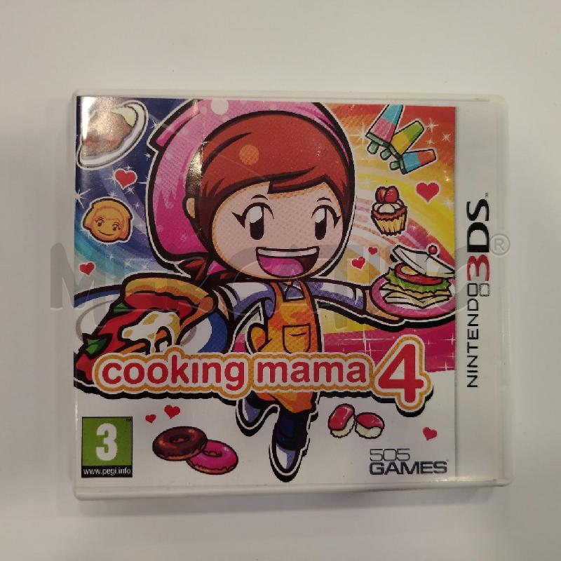 3DS COOKING MAMA 4 | Mercatino dell'Usato Roma viale tirreno 1