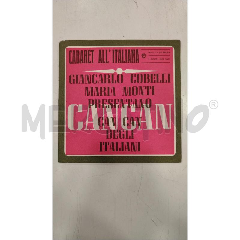 45 CAN CAN DEGLI ITALIANI | Mercatino dell'Usato Roma viale tirreno 1
