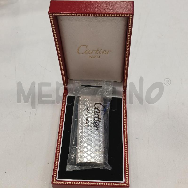 ACCENDINO CARTIER OVALE SIGILL LAVORATO | Mercatino dell'Usato Roma viale tirreno 1