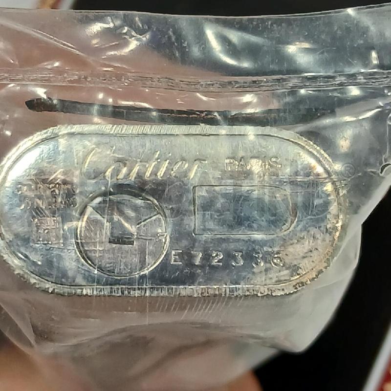ACCENDINO CARTIER OVALE SIGILL LAVORATO | Mercatino dell'Usato Roma viale tirreno 2