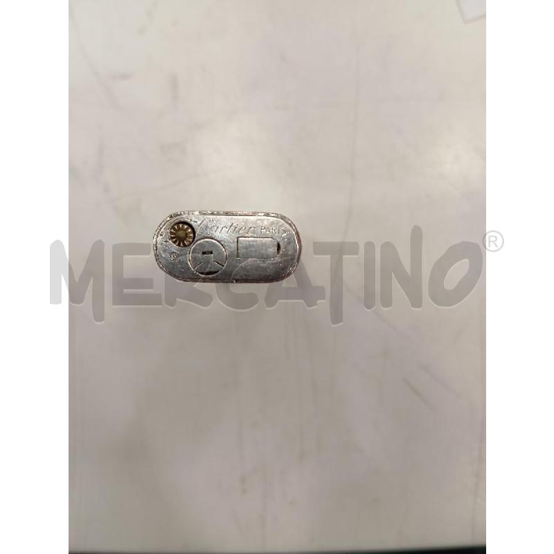 ACCEND CARTIER PARIS PLACCATO ARGENTO DA RIV | Mercatino dell'Usato Roma viale tirreno 3