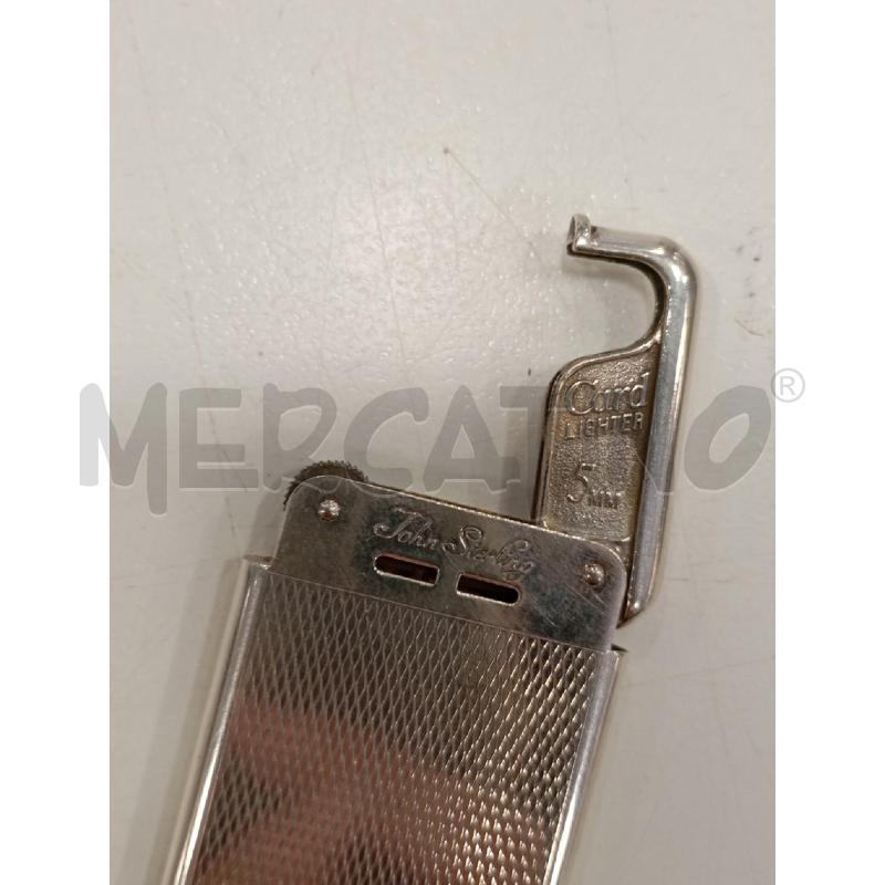 ACCEND JOHN STERLING CARD LIGHTER 5 MM | Mercatino dell'Usato Roma viale tirreno 3