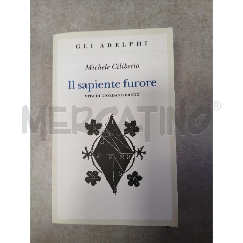 ADELPHI CILIBERTO IL SAPIENTE FURORE | Mercatino dell'Usato Roma viale tirreno 1