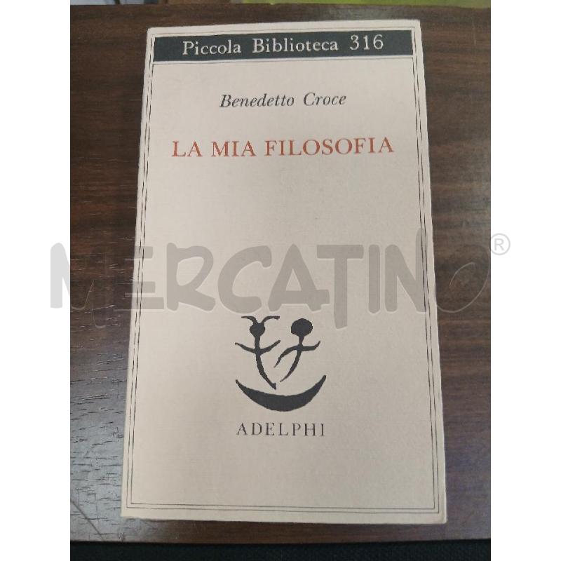 ADELPHI CROCE LA MIA FILOSOFIA | Mercatino dell'Usato Roma viale tirreno 1
