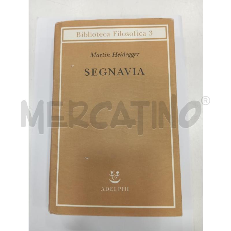 ADELPHI HEIDEGGER SEGNAVIA RIV COP | Mercatino dell'Usato Roma viale tirreno 1