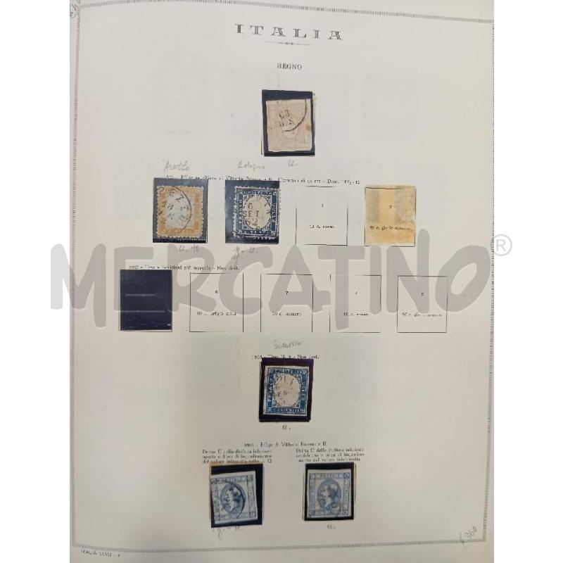 ALBUM FRANC REGNO D'ITALIA 1862-1945 SU ALBUM MARINI | Mercatino dell'Usato Roma viale tirreno 1