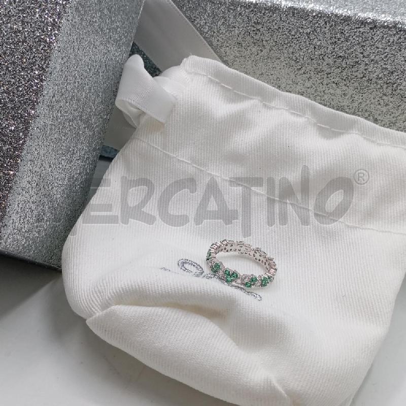 ANELLO D AOM MET STRASS BI VE  | Mercatino dell'Usato Roma viale tirreno 3