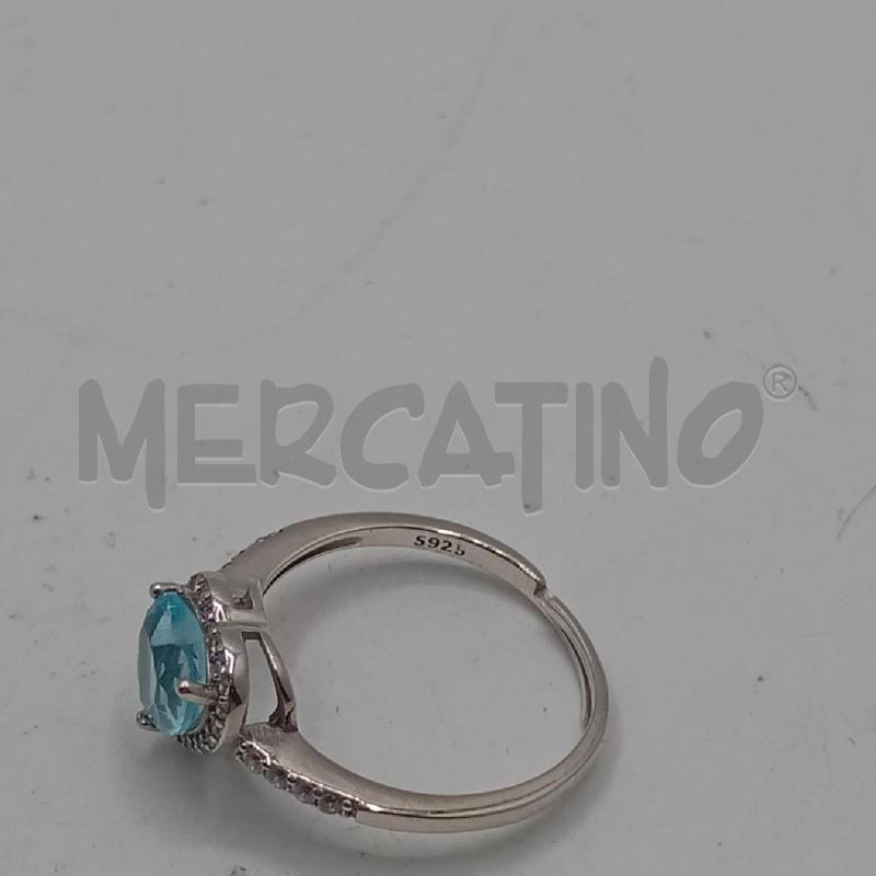 ANELLO D ARGENTATO CUORE CE  | Mercatino dell'Usato Roma viale tirreno 3