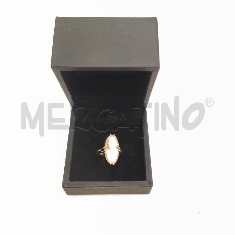 ANELLO D CAMMEO DONNA | Mercatino dell'Usato Roma viale tirreno 1