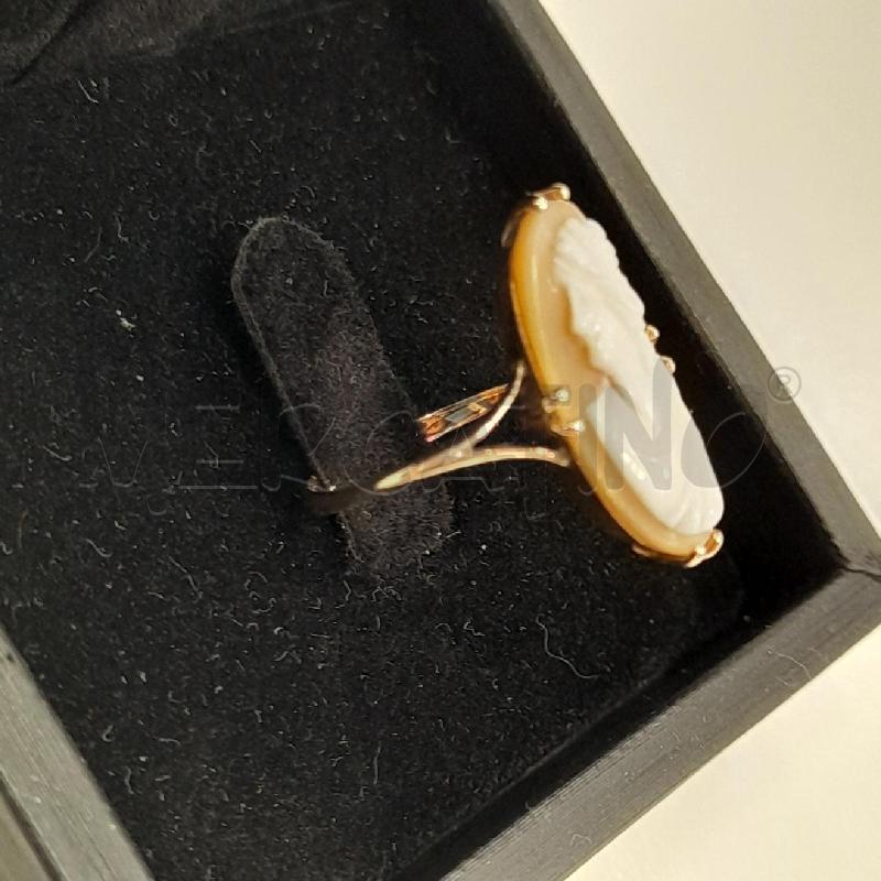 ANELLO D CAMMEO DONNA | Mercatino dell'Usato Roma viale tirreno 3