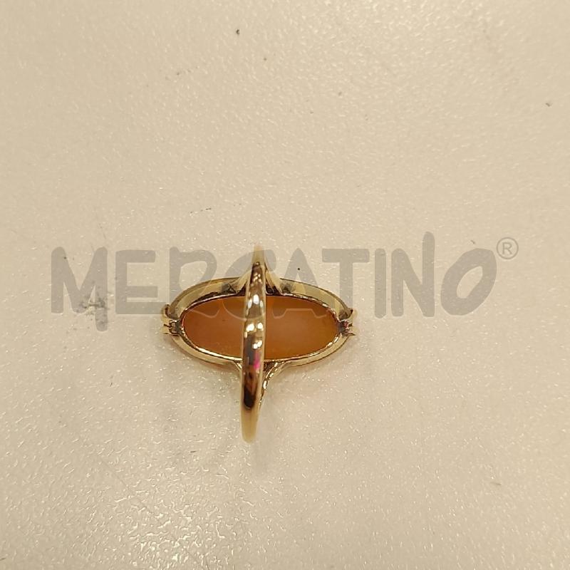 ANELLO D CAMMEO DONNA | Mercatino dell'Usato Roma viale tirreno 4
