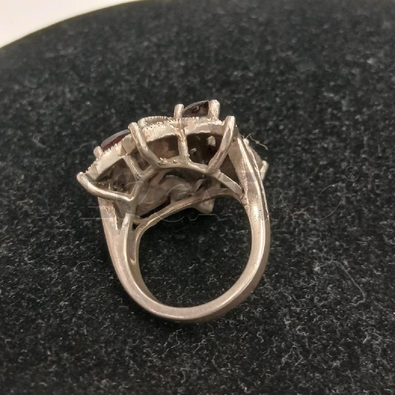 ANELLO D MET 4 SFACC RSS GR STRASS | Mercatino dell'Usato Roma viale tirreno 3