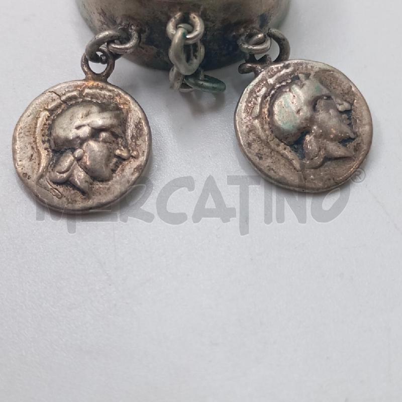 ANELLO D MET FASCIA LARGA MEDAGLEITTE FACCIA | Mercatino dell'Usato Roma viale tirreno 3