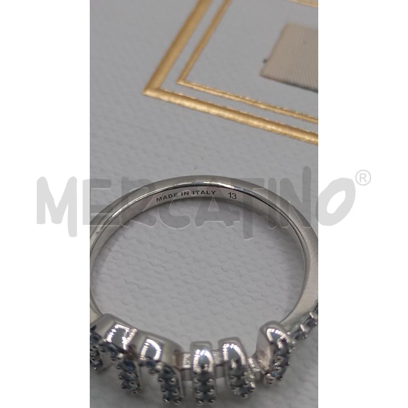 ANELLO D MIU MIU ARGENTATO | Mercatino dell'Usato Roma viale tirreno 3