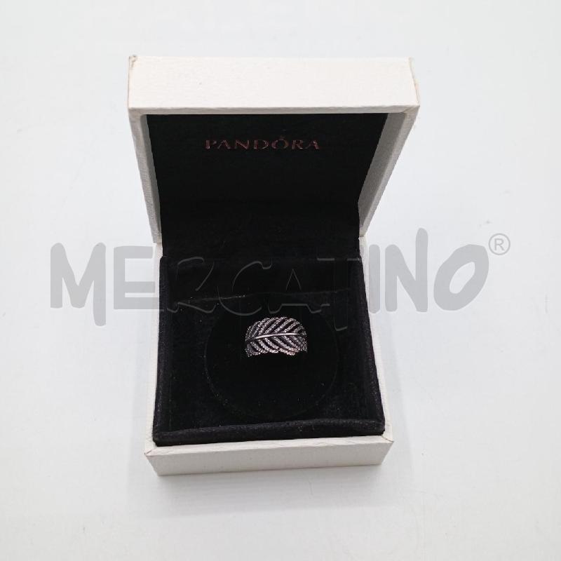 ANELLO D PANDORA FOGLIA STRASS BI | Mercatino dell'Usato Roma viale tirreno 1