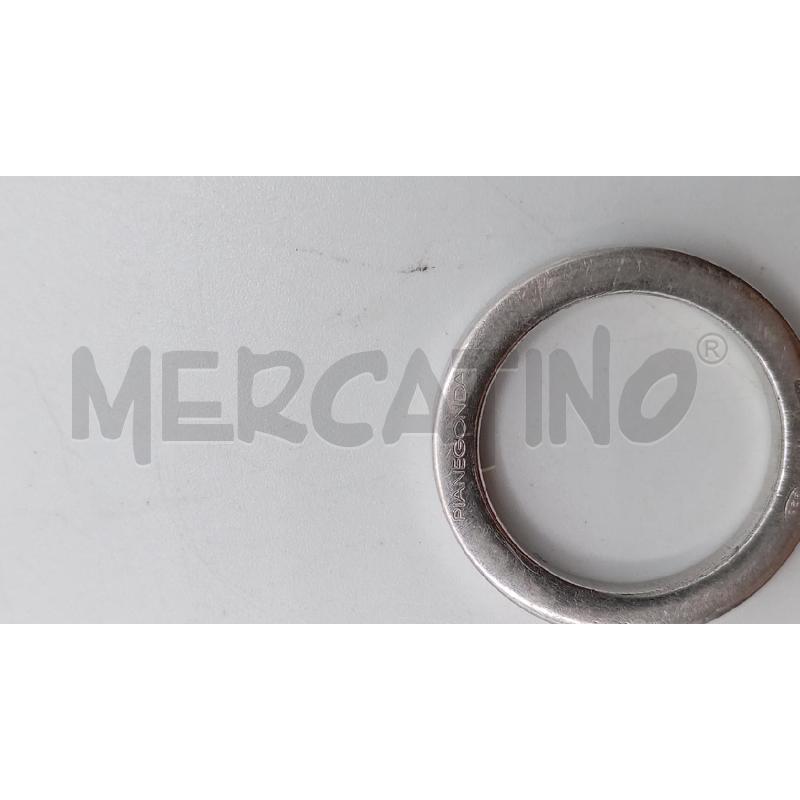ANELLO D PIANEGONDA ARGENTATO | Mercatino dell'Usato Roma viale tirreno 2