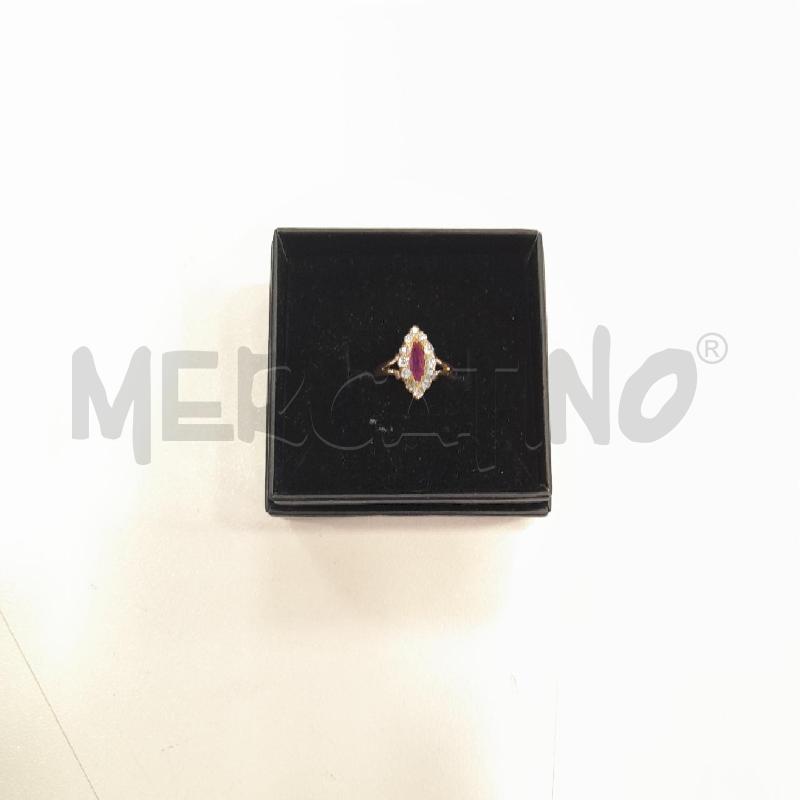 ANELLO D ROMBO STRASS RSS C/BI | Mercatino dell'Usato Roma viale tirreno 1