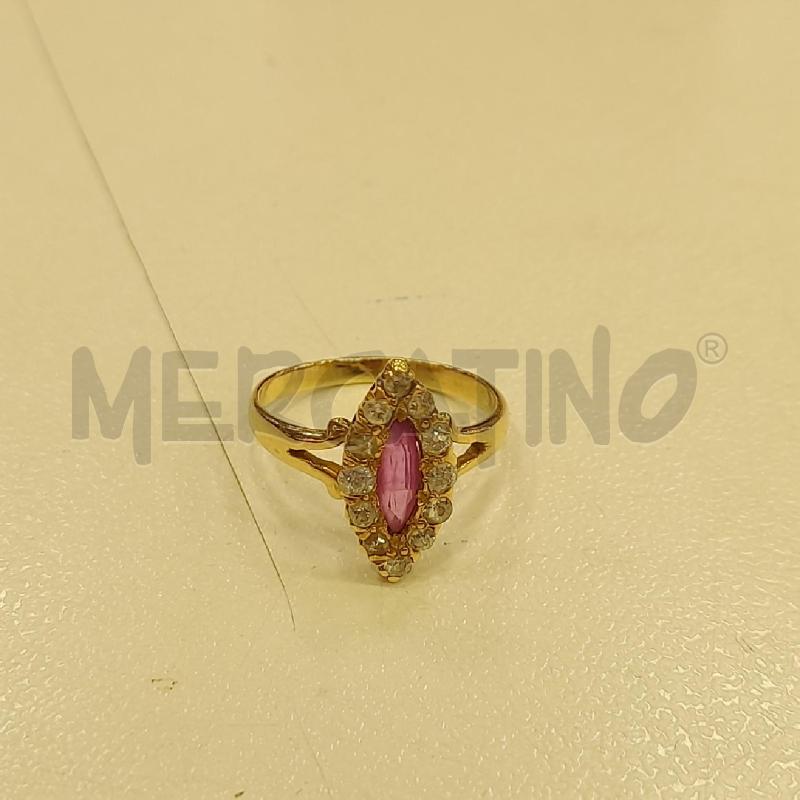 ANELLO D ROMBO STRASS RSS C/BI | Mercatino dell'Usato Roma viale tirreno 2