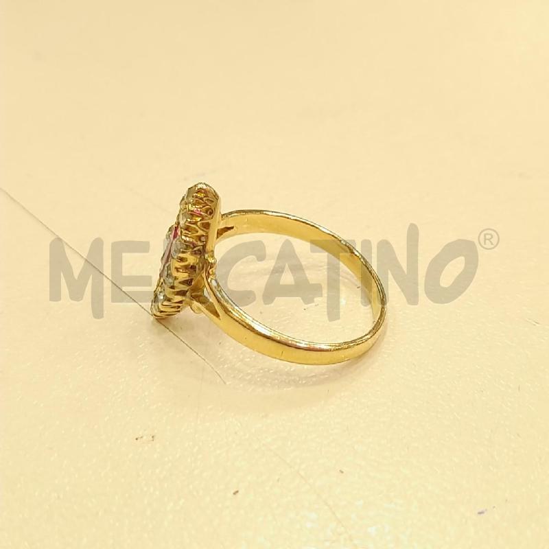 ANELLO D ROMBO STRASS RSS C/BI | Mercatino dell'Usato Roma viale tirreno 3