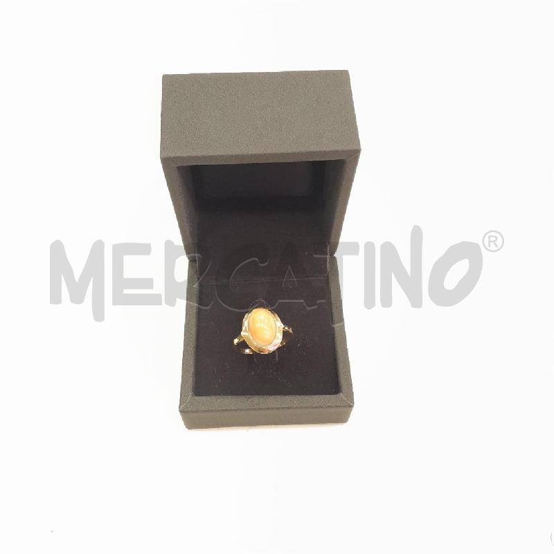 ANELLO GIA OVALE CORAL RS | Mercatino dell'Usato Roma viale tirreno 1