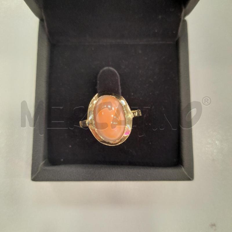 ANELLO GIA OVALE CORAL RS | Mercatino dell'Usato Roma viale tirreno 2