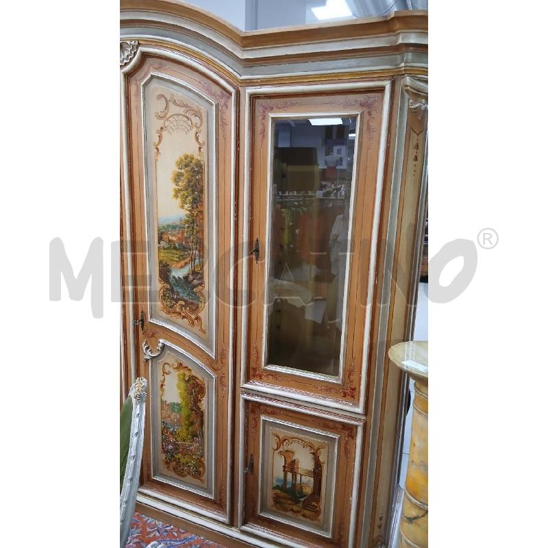 ARMADIO DIPINTO A MANO 4ANTE 2SP | Mercatino dell'Usato Roma viale tirreno 2