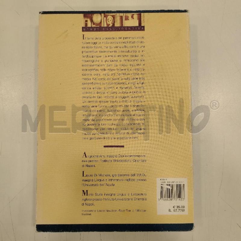 ARRU PROPRIETARIE AVERE, NON AVERE, EREDITARE, INDUSTRIARSI | Mercatino dell'Usato Roma viale tirreno 2