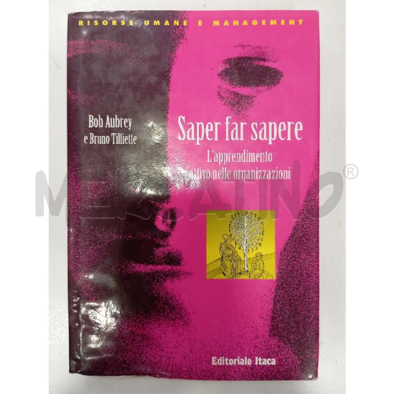 AUBREY SAPER FAR SAPERE | Mercatino dell'Usato Roma viale tirreno 1