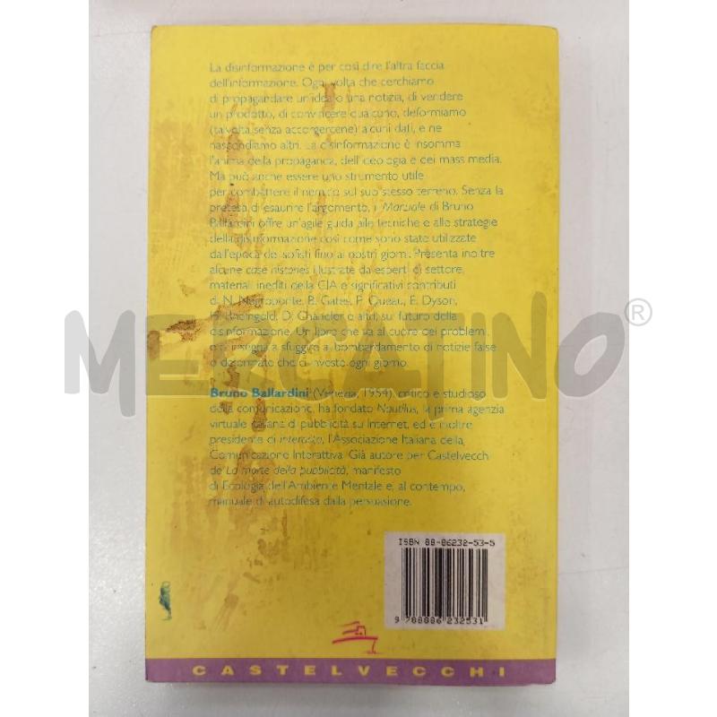 BALLARDINI MANUALE DI DISINFORMAZIONE | Mercatino dell'Usato Roma viale tirreno 2