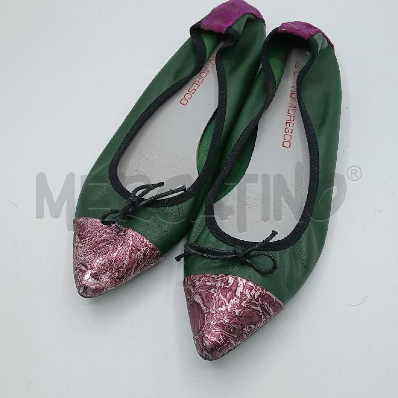 BALLERINA JDAVIDMORESCO VERDE/VIOLA | Mercatino dell'Usato Roma viale tirreno 1