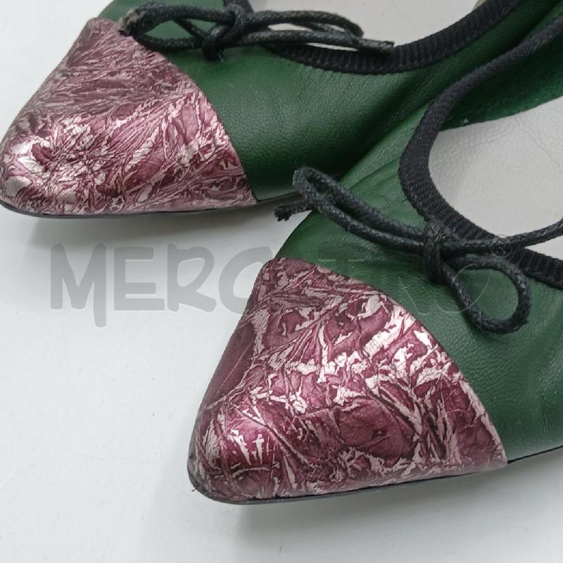 BALLERINA JDAVIDMORESCO VERDE/VIOLA | Mercatino dell'Usato Roma viale tirreno 2
