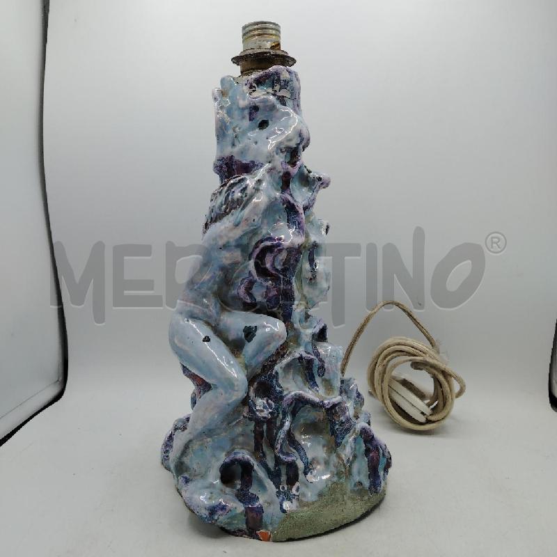 BASE LAMPADA SMALTI AZZ PRIMI 900 | Mercatino dell'Usato Roma viale tirreno 3