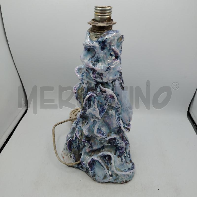 BASE LAMPADA SMALTI AZZ PRIMI 900 | Mercatino dell'Usato Roma viale tirreno 4