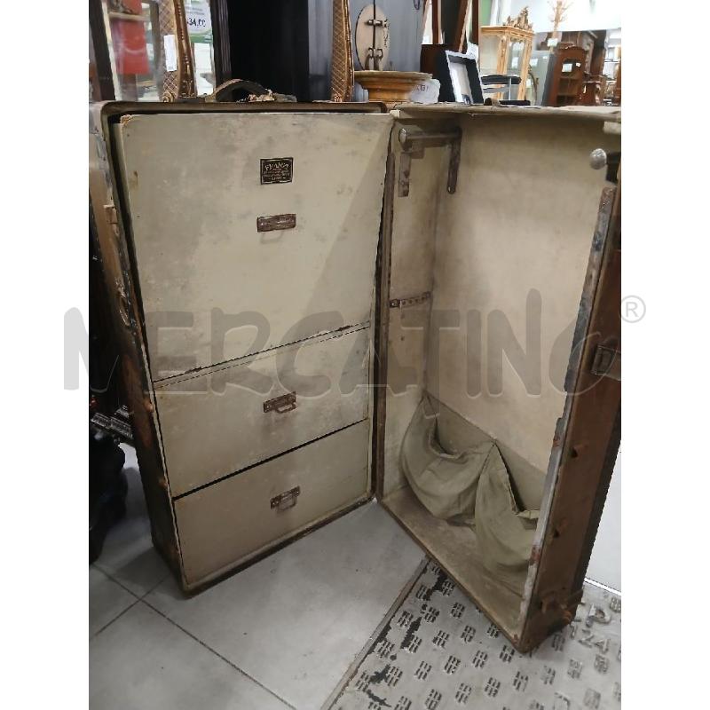 BAULE GUARDAROBA PRIMI '900 | Mercatino dell'Usato Roma viale tirreno 2