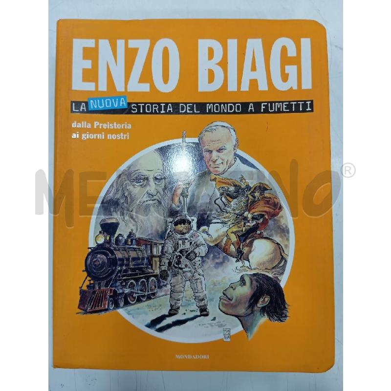 BIAGI LA NUOVA STORIA DEL MONDO A FUMETTI | Mercatino dell'Usato Roma viale tirreno 1