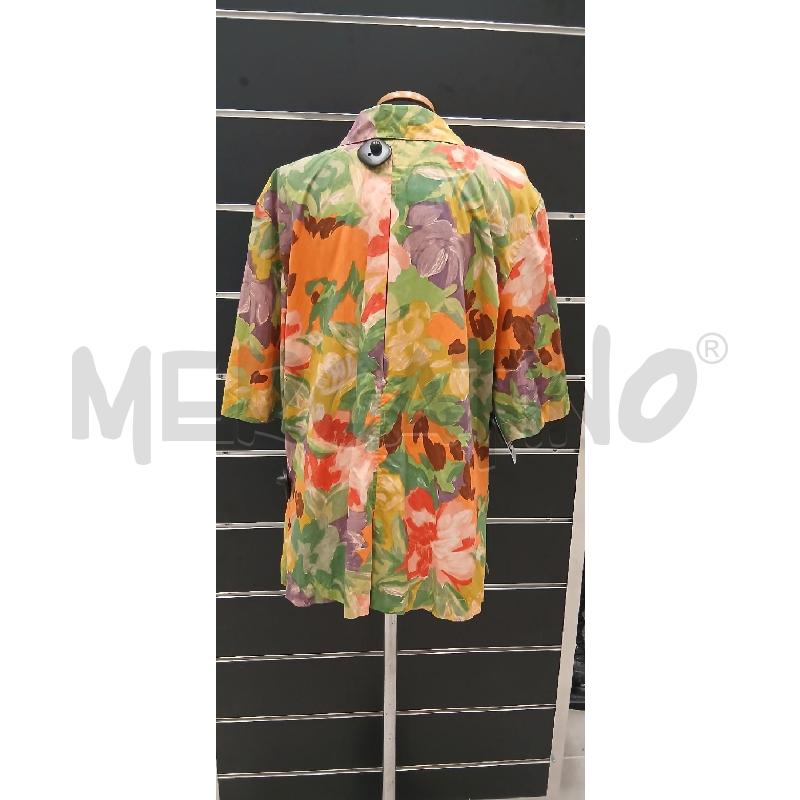 BLAZER D ALBA MODA MAN CORTE FLOREALE MULTICOL | Mercatino dell'Usato Roma viale tirreno 2