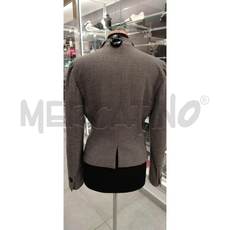 BLAZER D ARMANI COLEZZIONI SCACCHIERA GR NE MONOBOTT | Mercatino dell'Usato Roma viale tirreno 3