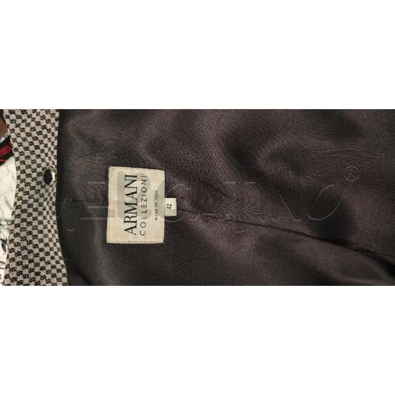 BLAZER D ARMANI COLEZZIONI SCACCHIERA GR NE MONOBOTT | Mercatino dell'Usato Roma viale tirreno 5